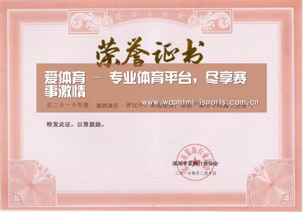 荣誉证书二